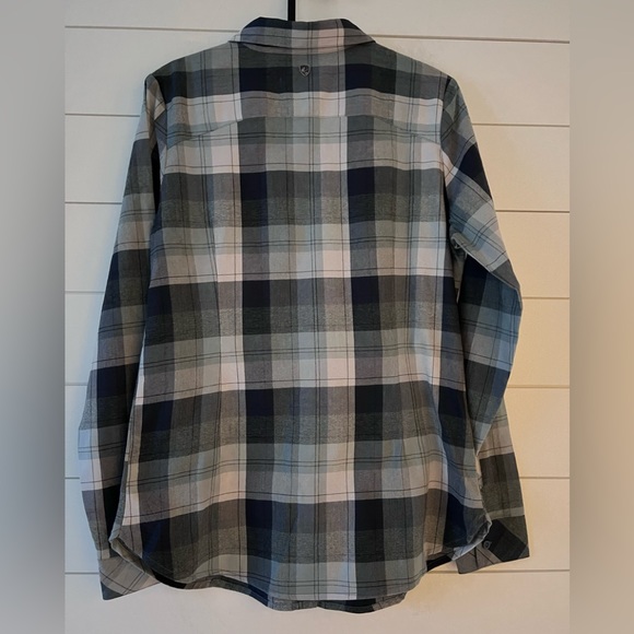 Kuhl- Size S Hanna Flannel LS Shirt - Arctic - Picture 2 of 11